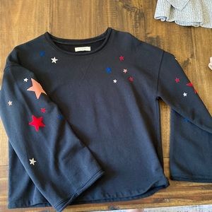 Madewell bell sleeve sweatshirt